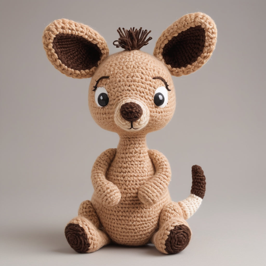 Amigurumi Kangaroo Crochet Pattern